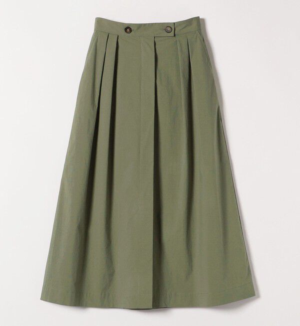 quaranciel「quaranciel:〈洗濯機可能〉タイプライター フロントスリット タック スカート」|スカート|