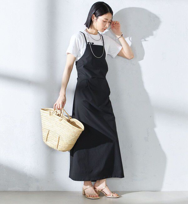 SHIPS for women「〈手洗い可能〉バッククロス キャミ ワンピース」|その他|