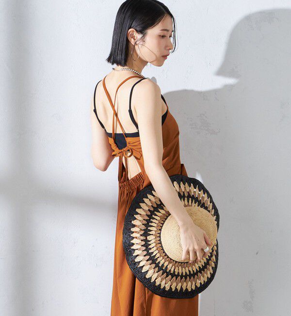 SHIPS for women「〈手洗い可能〉バッククロス キャミ ワンピース」|その他|