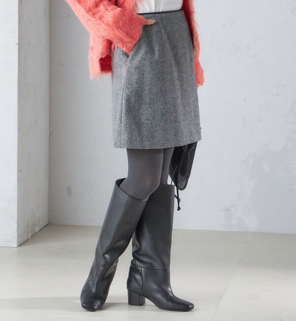 SHIPS for women「ツイード ミニ スカート」|台形|