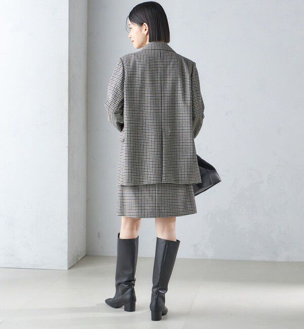 SHIPS for women「ツイード ミニ スカート」|台形|