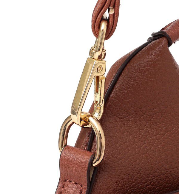 SHIPS any「SHIPS any: ゴールド プレート ワンハンドル 2WAY バッグ」|ショルダー・メッセンジャー|