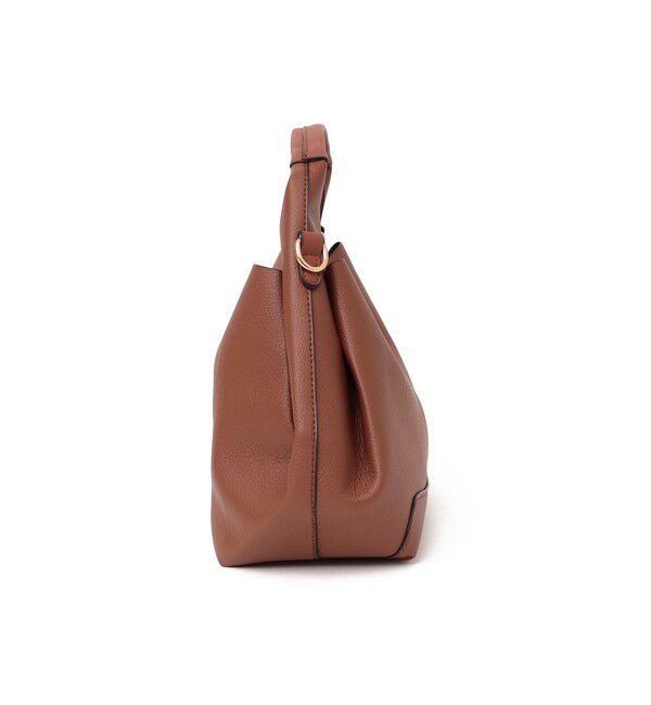 SHIPS any「SHIPS any: ゴールド プレート ワンハンドル 2WAY バッグ」|ショルダー・メッセンジャー|