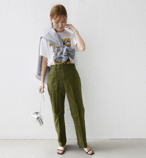 SHIPS for women「〈洗濯機可能〉ミリタリー ベイカー パンツ」|その他|