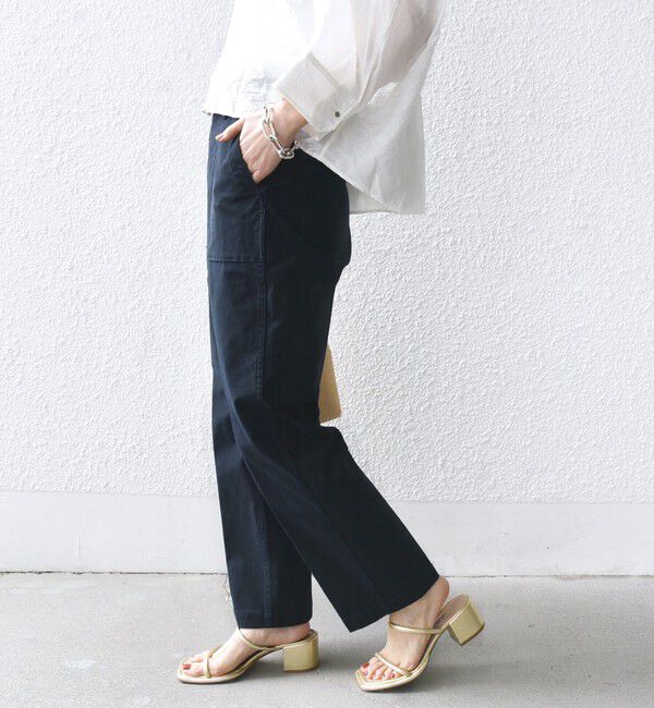 SHIPS for women「〈洗濯機可能〉ミリタリー ベイカー パンツ」|その他|