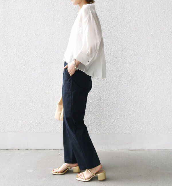 SHIPS for women「〈洗濯機可能〉ミリタリー ベイカー パンツ」|その他|