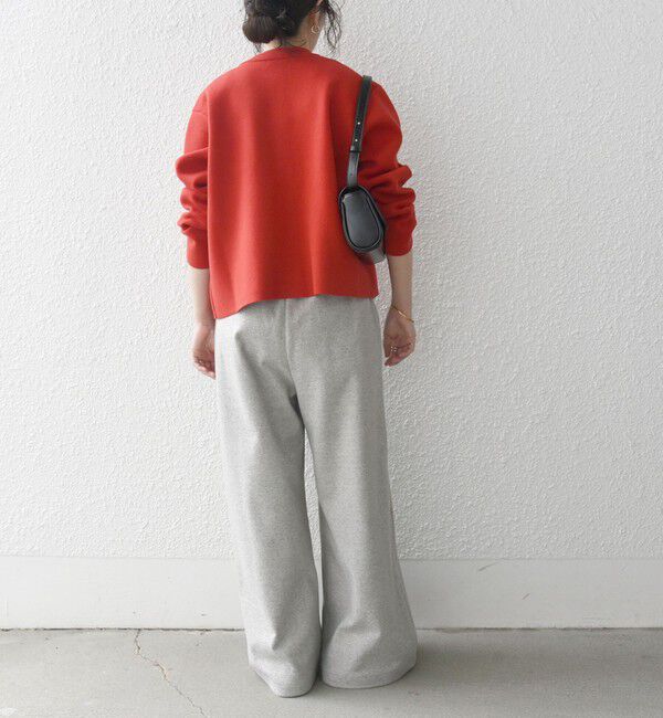 SHIPS any「SHIPS any: ミラノリブ ノーカラー ニット ジャケット カーディガン」|カーディガン|