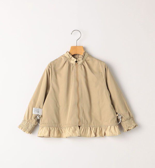 SHIPS KIDS「SHIPS KIDS:100～130cm / 〈撥水〉 フリル パーカー」|その他|