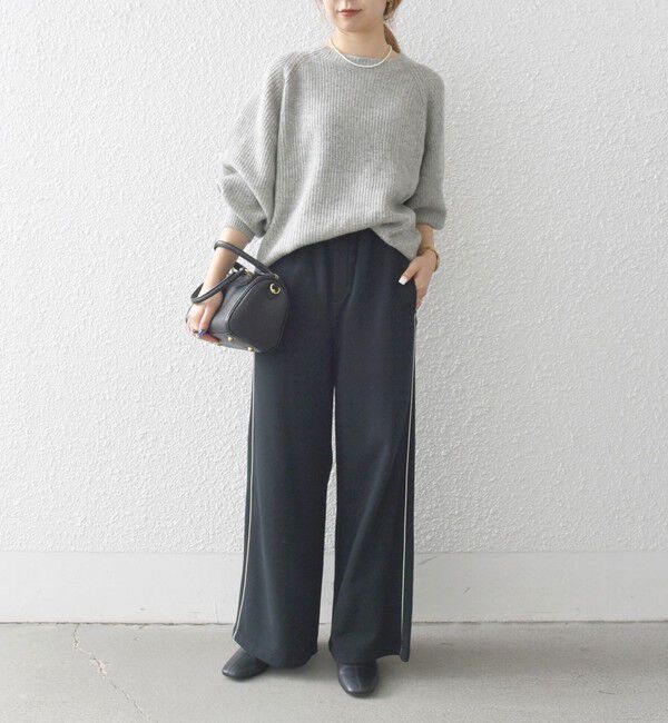 SHIPS any「SHIPS any:〈洗濯機可能〉USAコットン 裏起毛 コードライン ワイド スウェット パンツ」|その他|