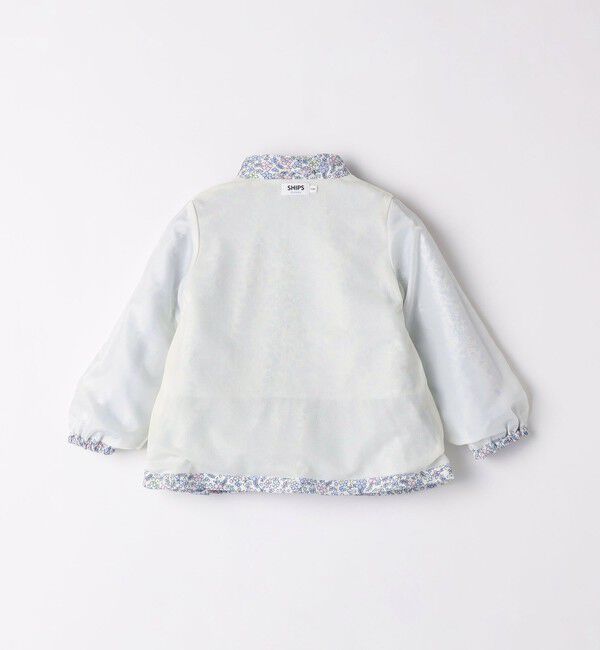 SHIPS Colors 「SHIPS Colors:80～130cm /フラワープリント ジップフード ブルゾン◇」|ブルゾン・スタジャン|