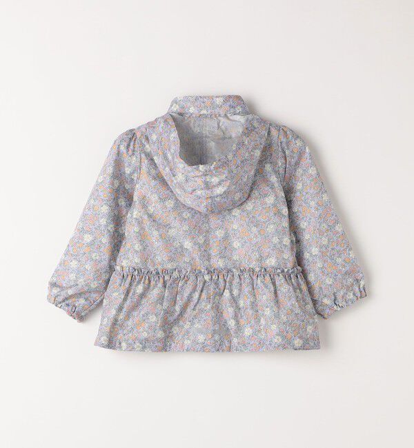 SHIPS Colors 「SHIPS Colors:80～130cm /フラワープリント ジップフード ブルゾン◇」|ブルゾン・スタジャン|