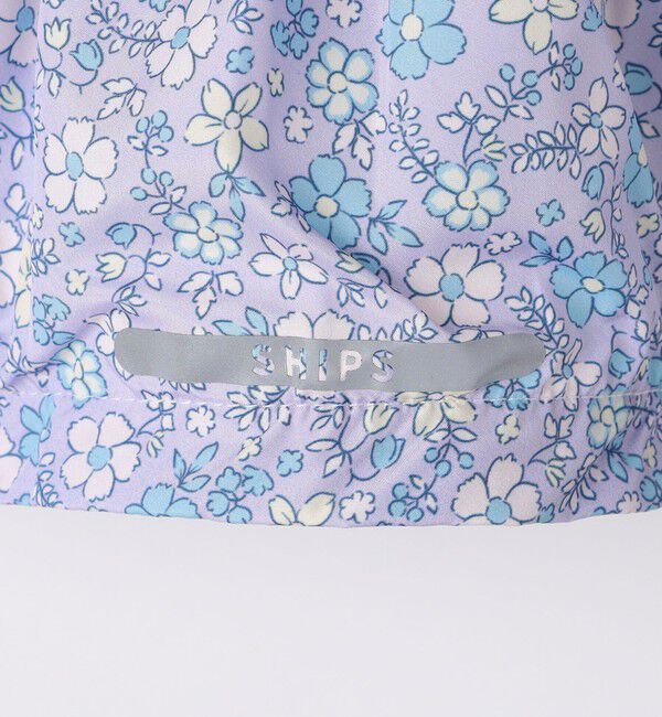 SHIPS Colors 「SHIPS Colors:80～130cm /フラワープリント ジップフード ブルゾン◇」|ブルゾン・スタジャン|