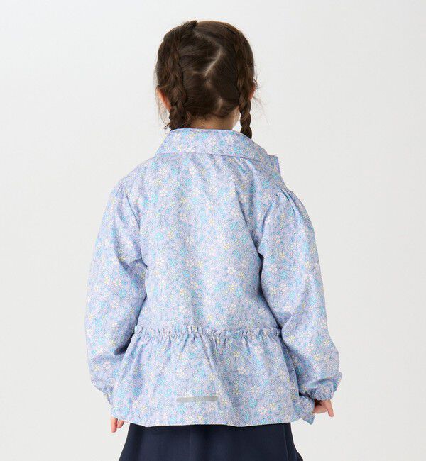 SHIPS Colors 「SHIPS Colors:80～130cm /フラワープリント ジップフード ブルゾン◇」|ブルゾン・スタジャン|