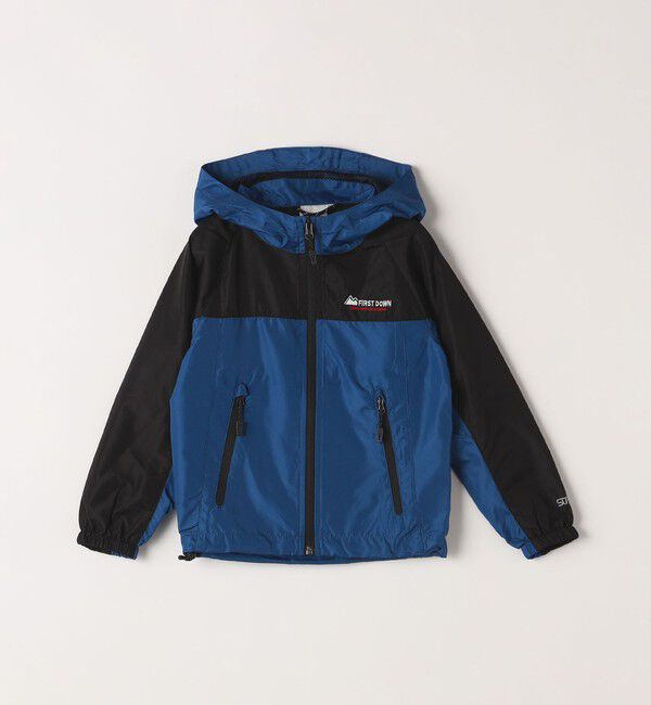 SHIPS Colors 「【SHIPS Colors 別注】FIRST DOWN:90～140cm /ライト フード ブルゾン」|ブルゾン・スタジャン|