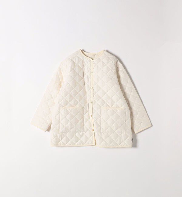 SHIPS any「Traditional Weatherwear: ARKLEY キルティング ミドル ノーカラー コート」|ノーカラーコート|