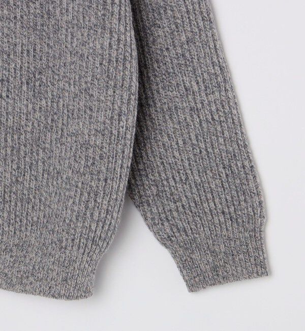 SHIPS「SHIPS: SOLOTEX(R) 畔編み ポロ ニット カーディガン」|カーディガン|