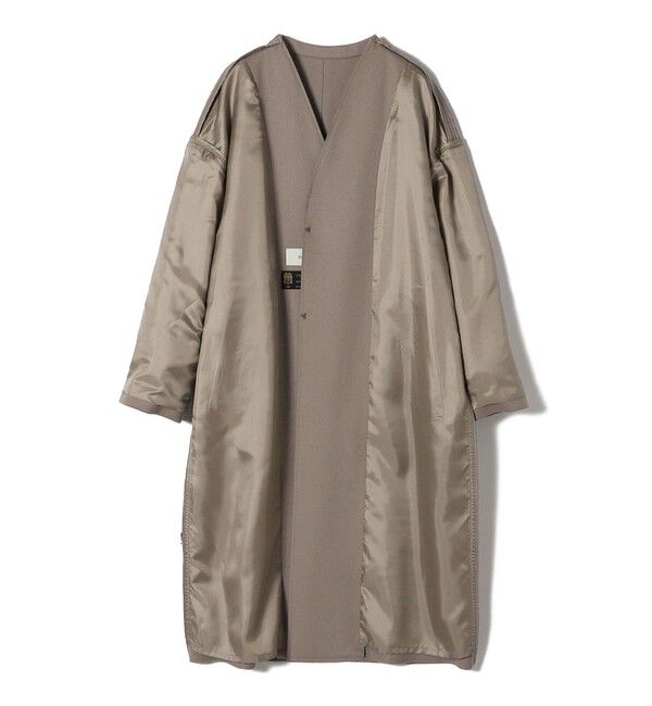 SHIPS for women「MANTECO ノーカラー コート」|ノーカラーコート|