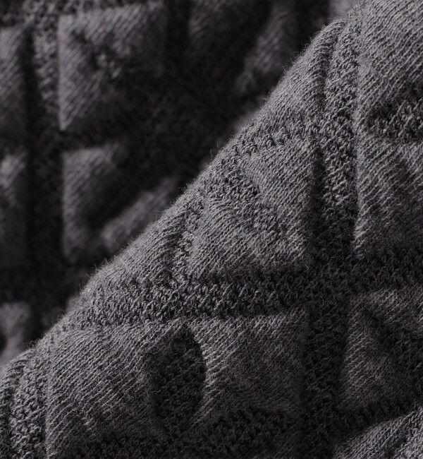 SHIPS for women「【WEB限定】〈手洗い可能〉キルティング ジャカード カーディガン」|カーディガン|