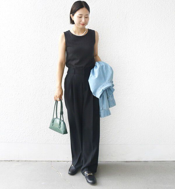 SHIPS for women「〈洗濯機可能〉2WAY ラメ タンクトップ」|タンクトップ|