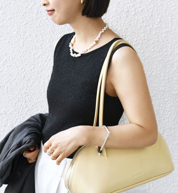 SHIPS for women「〈洗濯機可能〉2WAY ラメ タンクトップ」|タンクトップ|