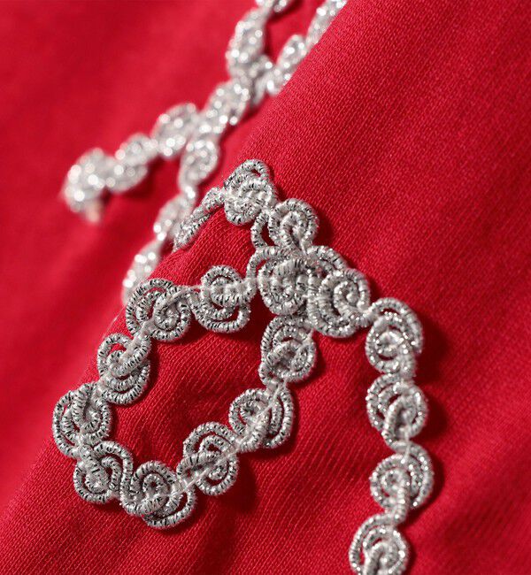 SHIPS for women「【WEB限定】ファンシー コード 刺繍 ロゴ TEE」|Tシャツ・カットソー|