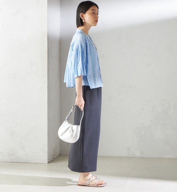 SHIPS for women「MOSAIC:ヒネリ ビジュー サンダル」|サンダル|