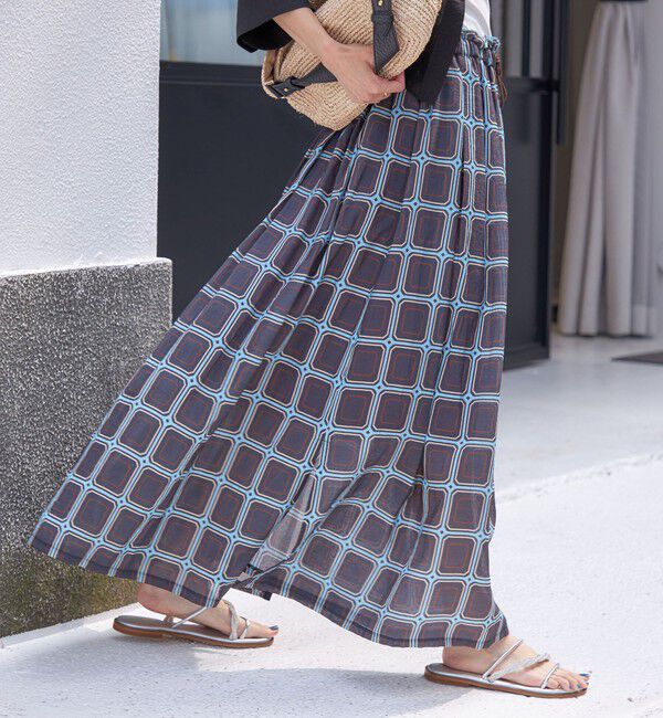 SHIPS for women「MOSAIC:ヒネリ ビジュー サンダル」|サンダル|