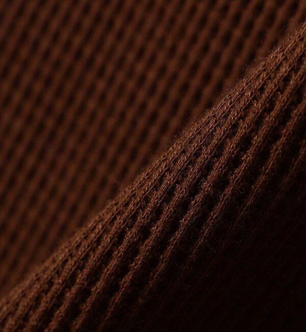 SHIPS any「SHIPS any:〈洗濯機可能〉ワッフル ヘンリーネック 2WAY ノースリーブ TEE」|タンクトップ|