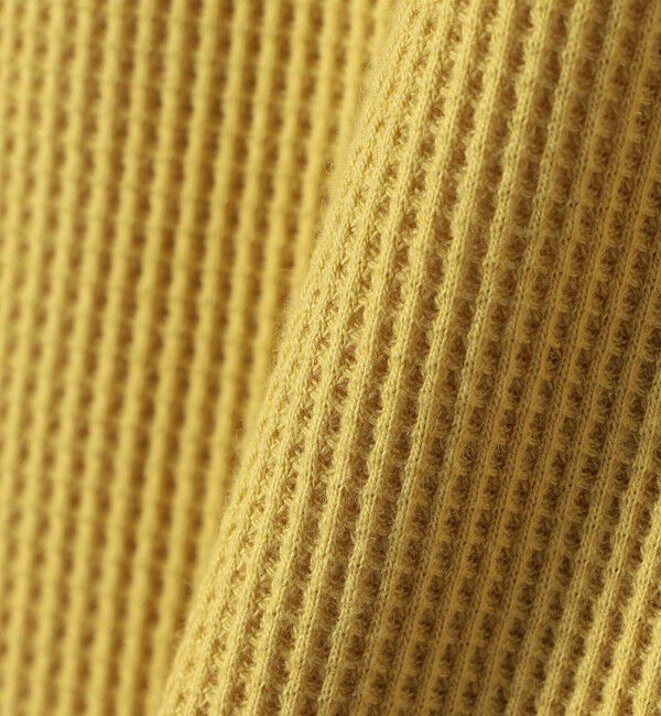 SHIPS any「SHIPS any:〈洗濯機可能〉ワッフル ヘンリーネック 2WAY ノースリーブ TEE」|タンクトップ|