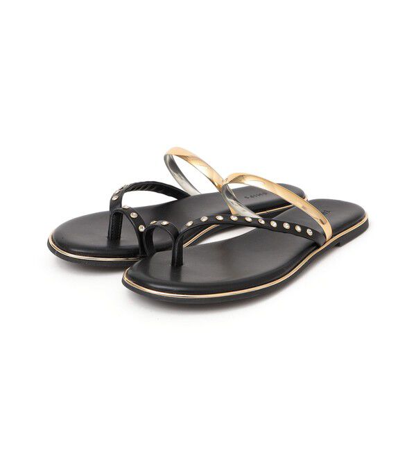 SHIPS for women「ビジュー フラット サンダル」|サンダル|