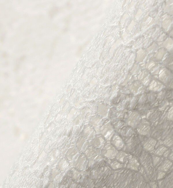 SHIPS for women「〈手洗い可能〉オーガニック コットン レース ノースリーブ プルオーバー」|タンクトップ|