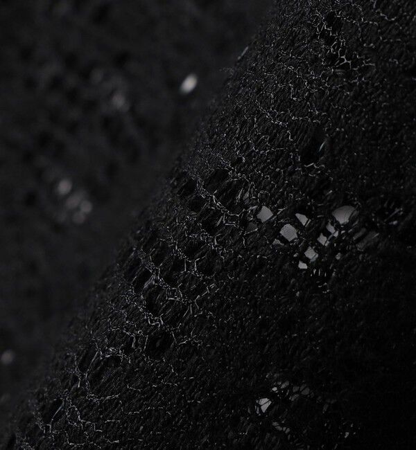 SHIPS for women「〈手洗い可能〉オーガニック コットン レース ノースリーブ プルオーバー」|タンクトップ|