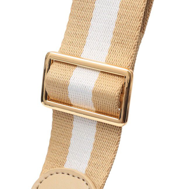 SHIPS for women「《一部追加予約》【WEB限定】パーテーション ライン テープ バッグ」|ショルダー・メッセンジャー|