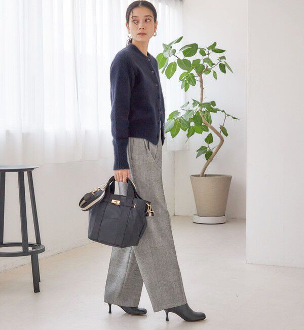 SHIPS for women「《一部追加予約》【WEB限定】パーテーション ライン テープ バッグ」|ショルダー・メッセンジャー|