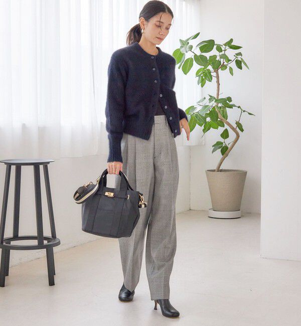 SHIPS for women「《一部追加予約》【WEB限定】パーテーション ライン テープ バッグ」|ショルダー・メッセンジャー|