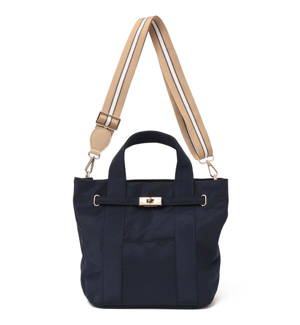 SHIPS for women「《一部追加予約》【WEB限定】パーテーション ライン テープ バッグ」|ショルダー・メッセンジャー|