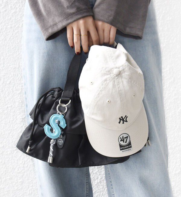 SHIPS for women「【WEB限定】チャーム 付き フリル 巾着 ショルダー」|ショルダー・メッセンジャー|