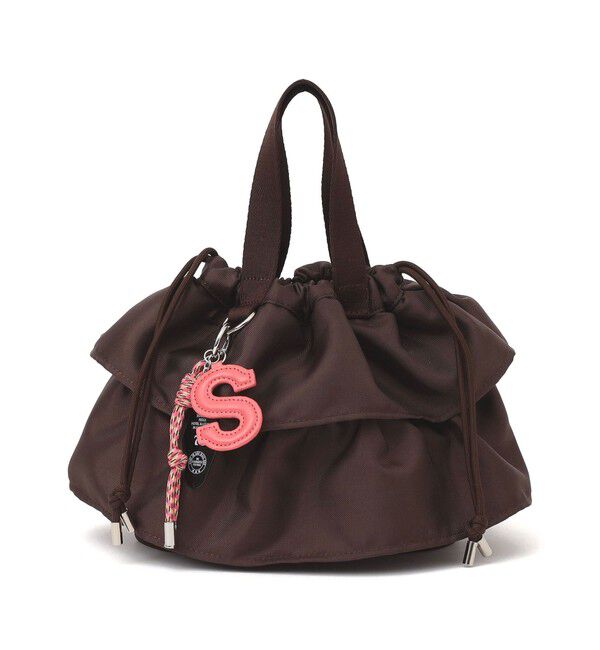 SHIPS for women「【WEB限定】チャーム 付き フリル 巾着 ショルダー」|ショルダー・メッセンジャー|