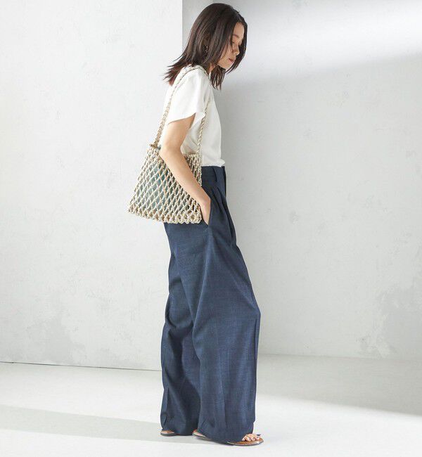 SHIPS for women「〈接触冷感〉ポンチ ドルマン TEE」|Tシャツ・カットソー|