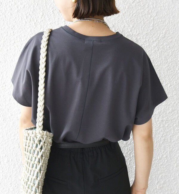 SHIPS for women「〈接触冷感〉ポンチ ドルマン TEE」|Tシャツ・カットソー|