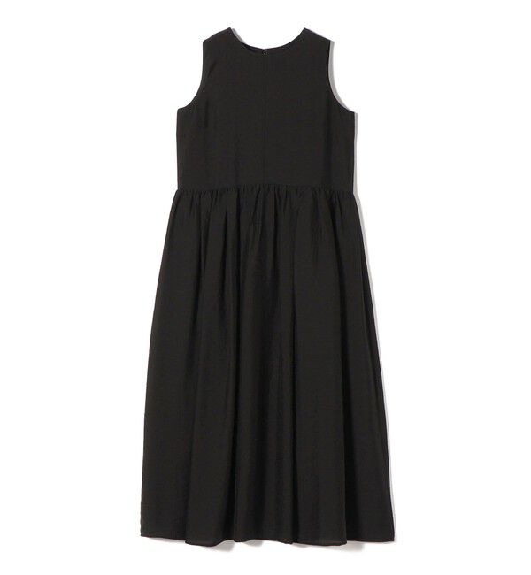 SHIPS for women「〈手洗い可能〉シルク混 シアー ノースリーブ ワンピース」|ワンピース|