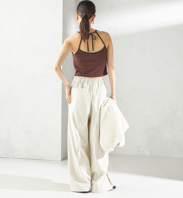 SHIPS for women「maroba:〈手洗い可能〉ホルター ネック セパレート スイム ウェア」|その他|