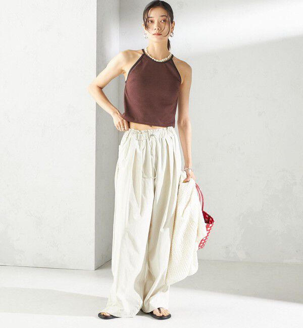 SHIPS for women「maroba:〈手洗い可能〉ホルター ネック セパレート スイム ウェア」|その他|