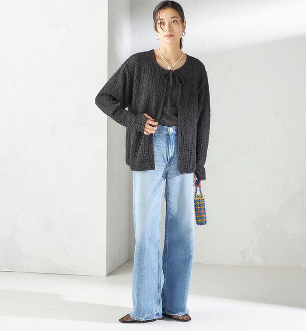 SHIPS for women「maroba:〈手洗い可能〉2WAY ラッシュ カーディガン」|その他|