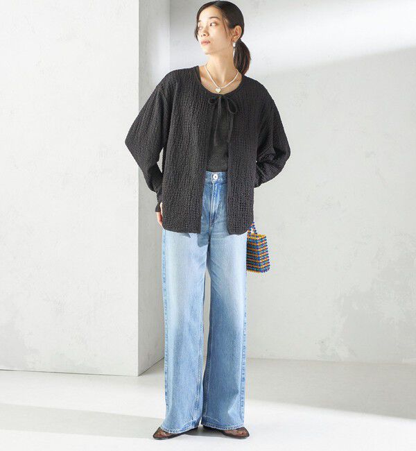 SHIPS for women「maroba:〈手洗い可能〉2WAY ラッシュ カーディガン」|その他|