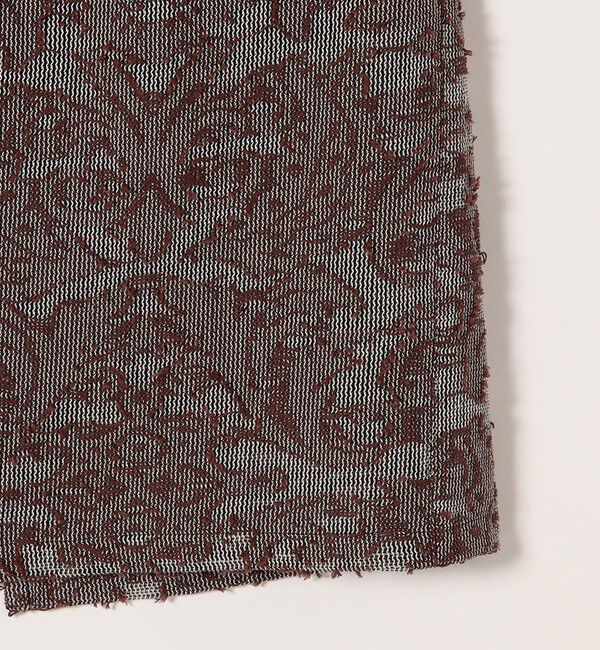 SHIPS any「SHIPS any:〈手洗い可能〉メッシュ ジャカード イージー Iライン スカート」|スカート|