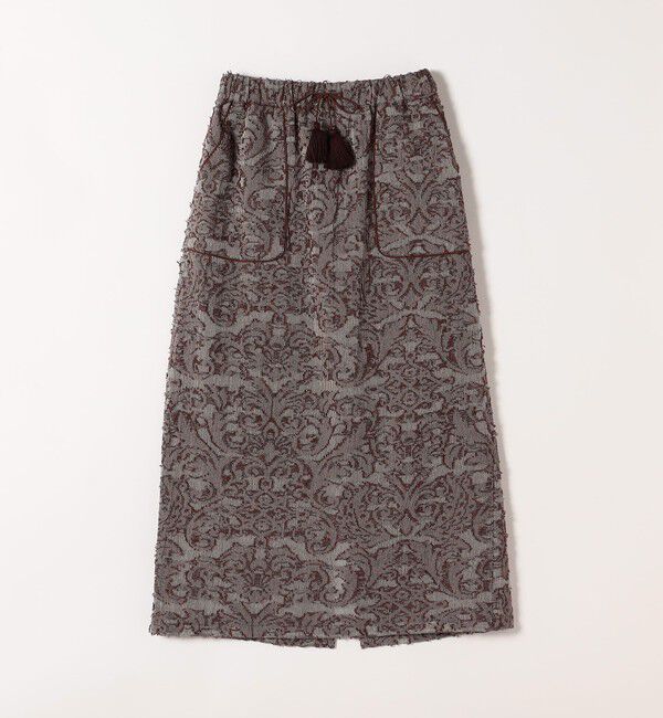 SHIPS any「SHIPS any:〈手洗い可能〉メッシュ ジャカード イージー Iライン スカート」|スカート|