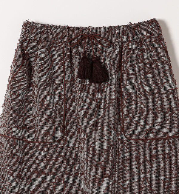 SHIPS any「SHIPS any:〈手洗い可能〉メッシュ ジャカード イージー Iライン スカート」|スカート|