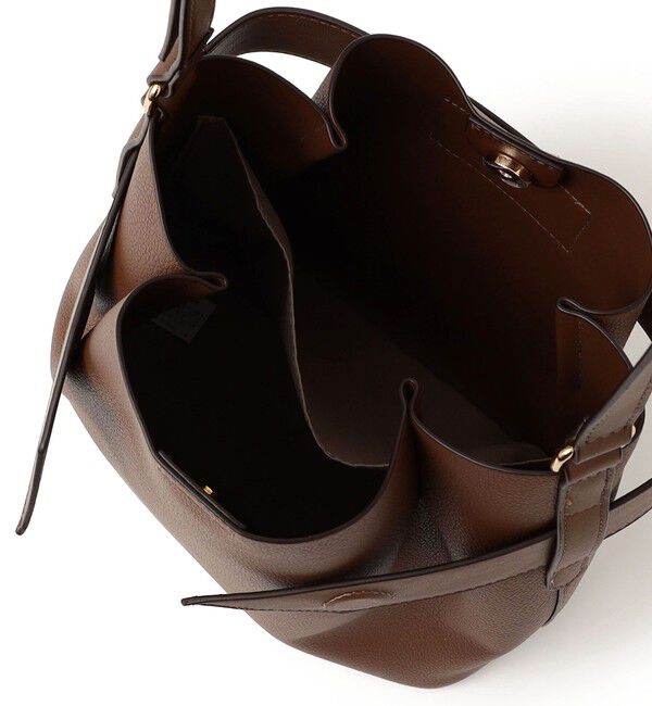 SHIPS any「《一部予約》SHIPS any: ベルト デザイン 巾着 ショルダー バッグ」|ショルダー・メッセンジャー|