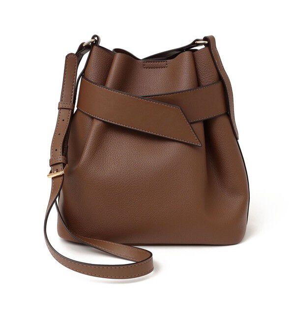 SHIPS any「《一部予約》SHIPS any: ベルト デザイン 巾着 ショルダー バッグ」|ショルダー・メッセンジャー|